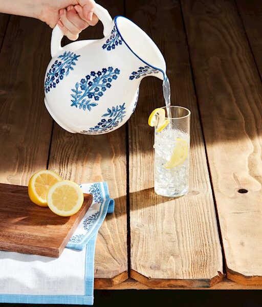 Block Print Pitcher - Image 2