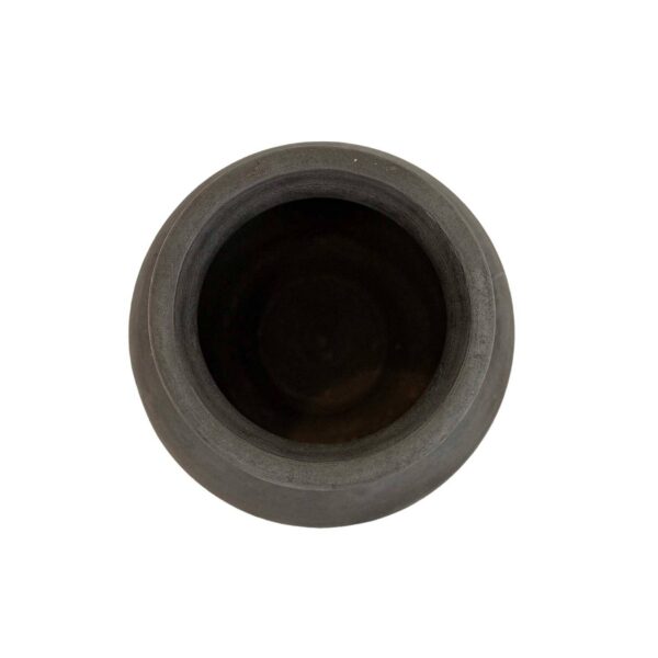 Lachlan Smoke Colored Vase Black Terracotta Fall Decor - Image 4