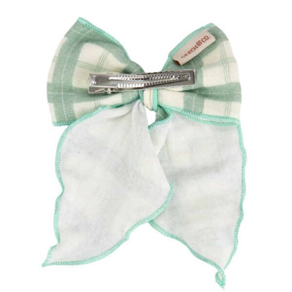Fable Bow | Mid Size - Fern Plaid - Image 2