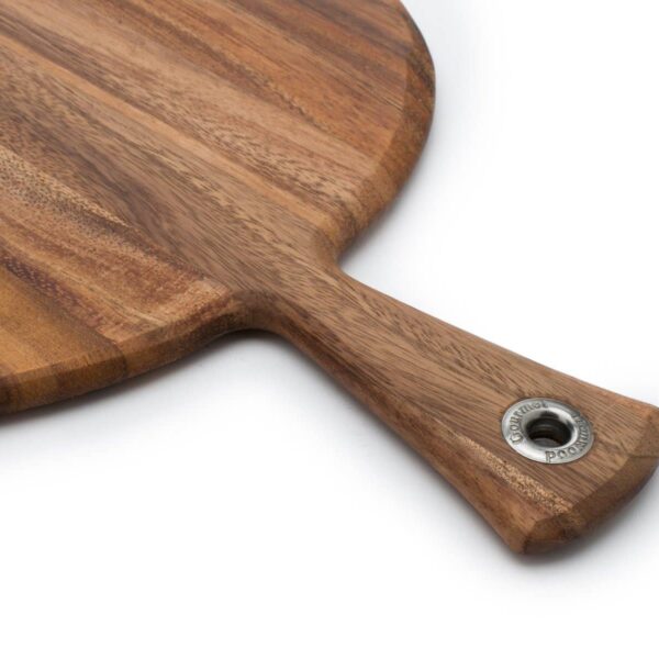 Ironwood Round Provencale Paddle Board, Acacia, 12" x 16" - Image 5