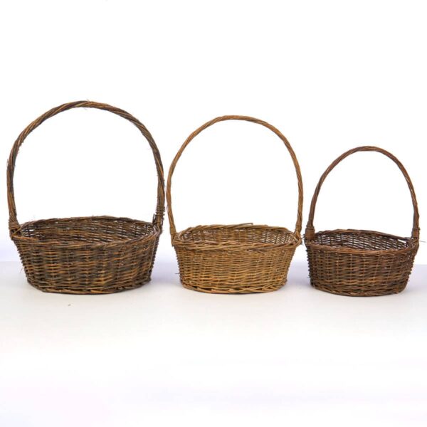 Rustic Willow Basket - Image 3