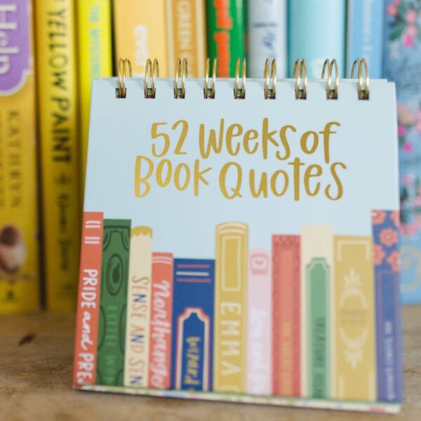 52 Weeks of Book Quotes - Desk Flip Calendar - Image 4