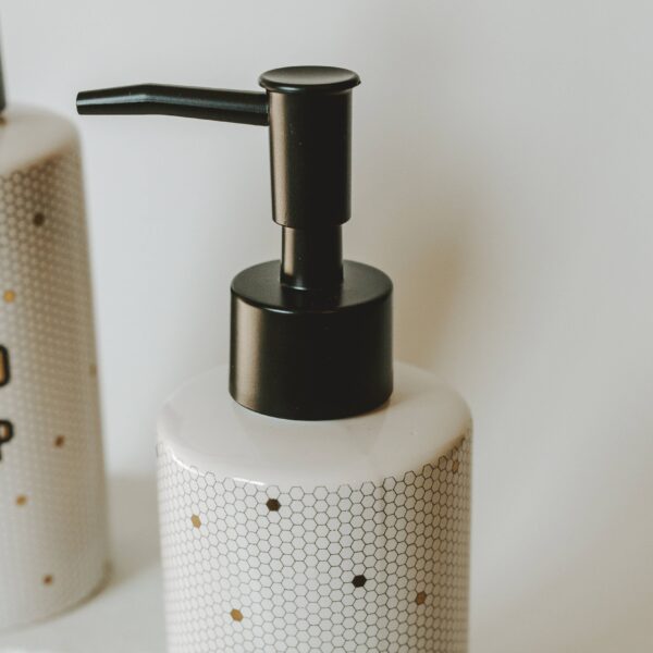 8.5oz Honeycomb Tile Dish Soap Dispenser - Image 2