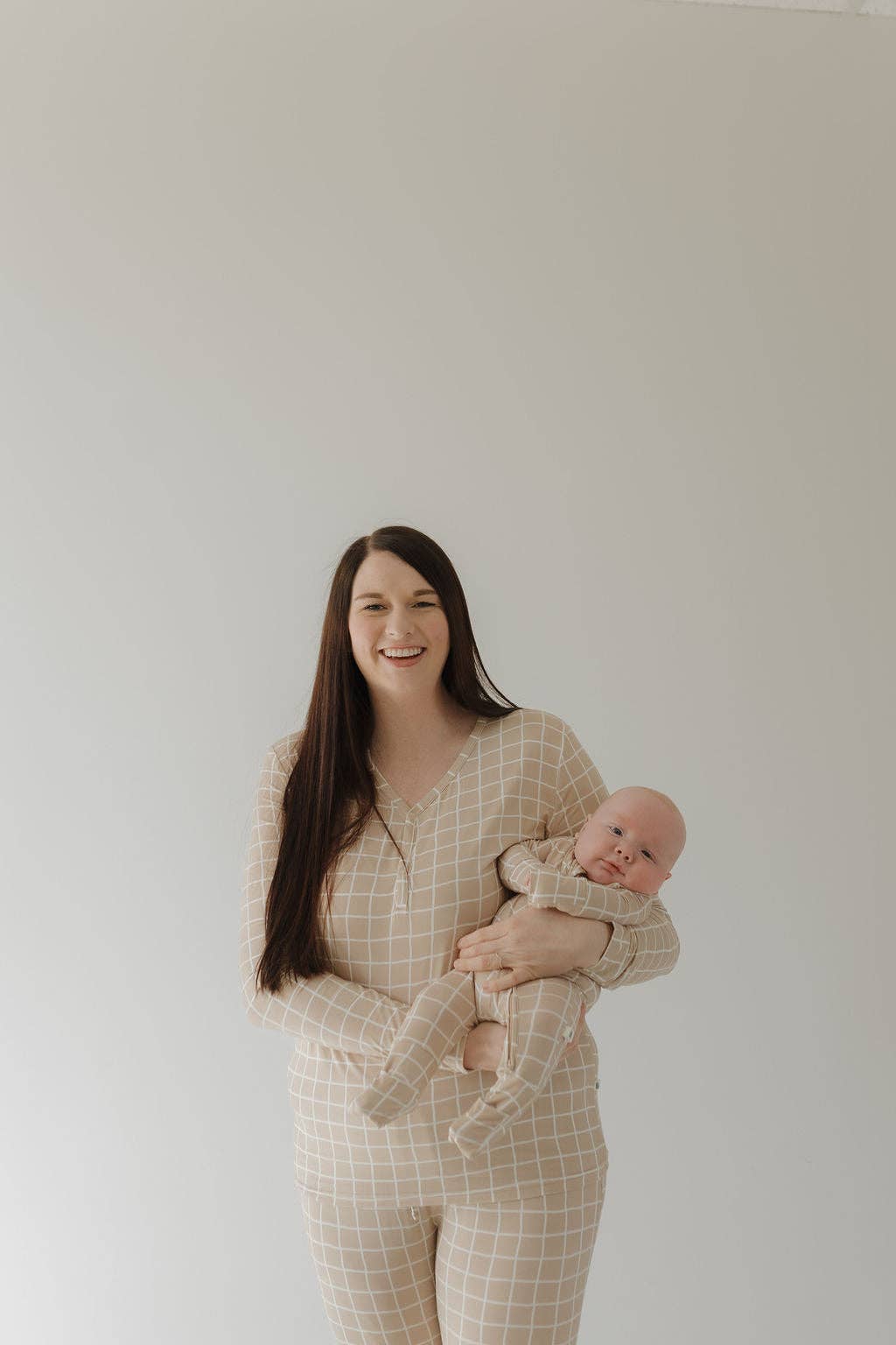 Bamboo Zip Pajamas | Grid: 0-3 Months