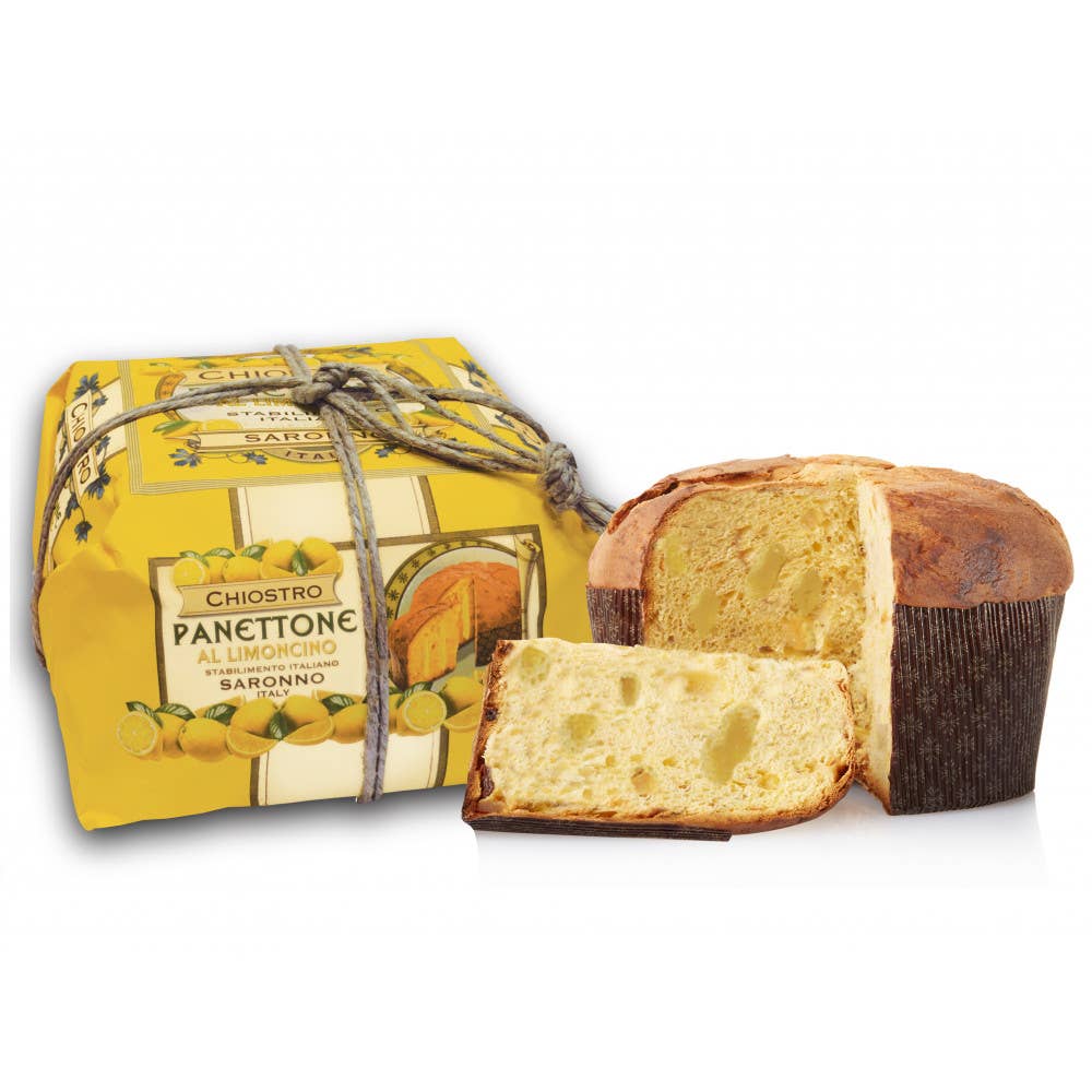 Zia Pia - Limoncello Panettone-Hand Wrapped by Chiostro di Saronno