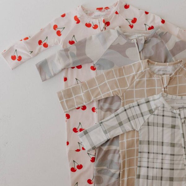 Bamboo Zip Pajamas | Grid: 12-18 Months - Image 2