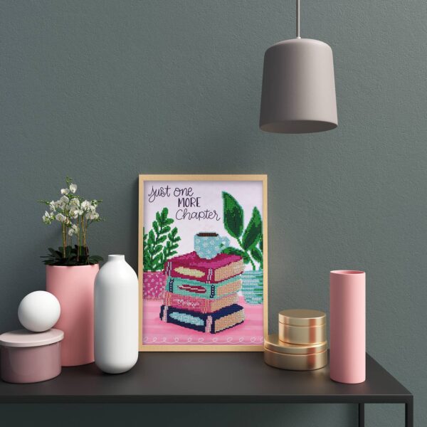 It's a Bookish Life Diamond Painting Kit: 01 Multi - Image 3