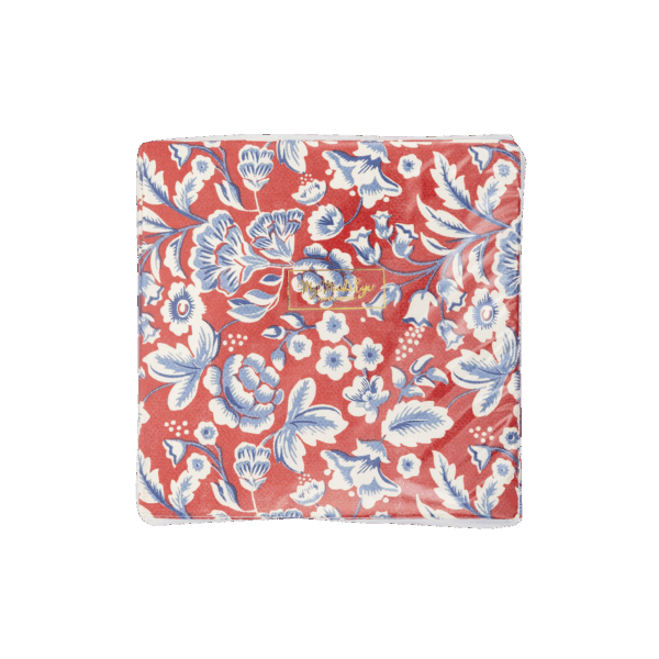 Hamptons Floral Paper Cocktail Napkin - Image 2
