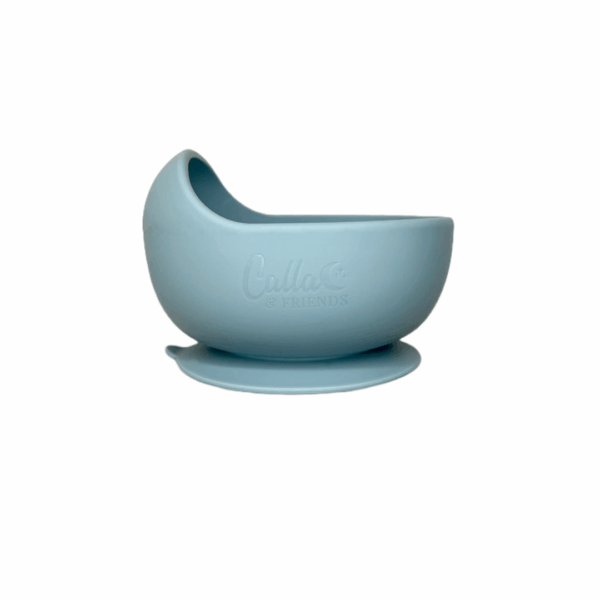 Easy Scoop Suction Bowl: Slate Blue - Image 2