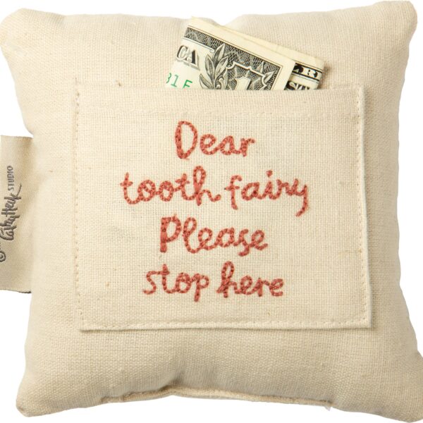 Pink Tooth Fairy Pillow - Image 4