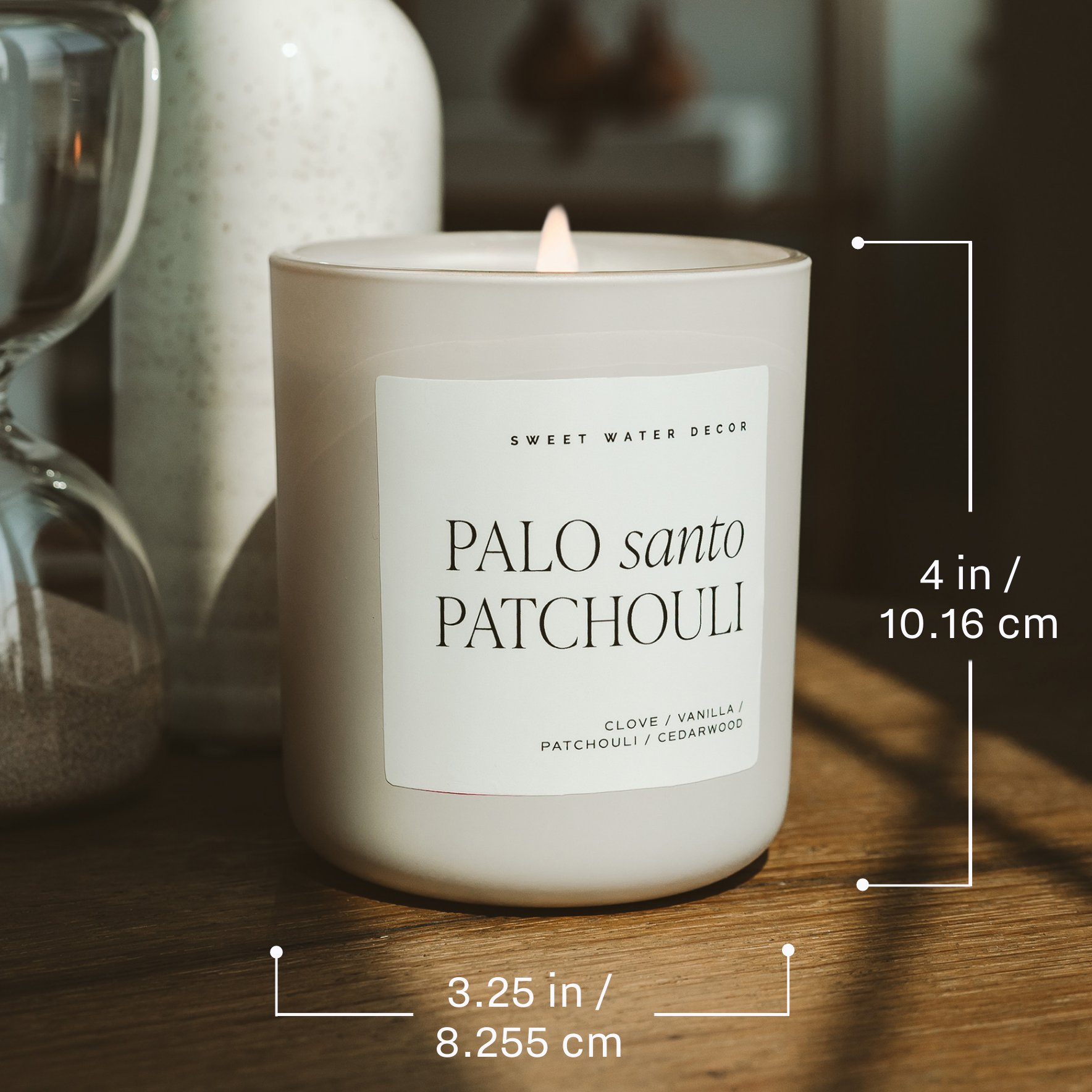 Spa Day 15 oz Soy Candle, Matte Jar