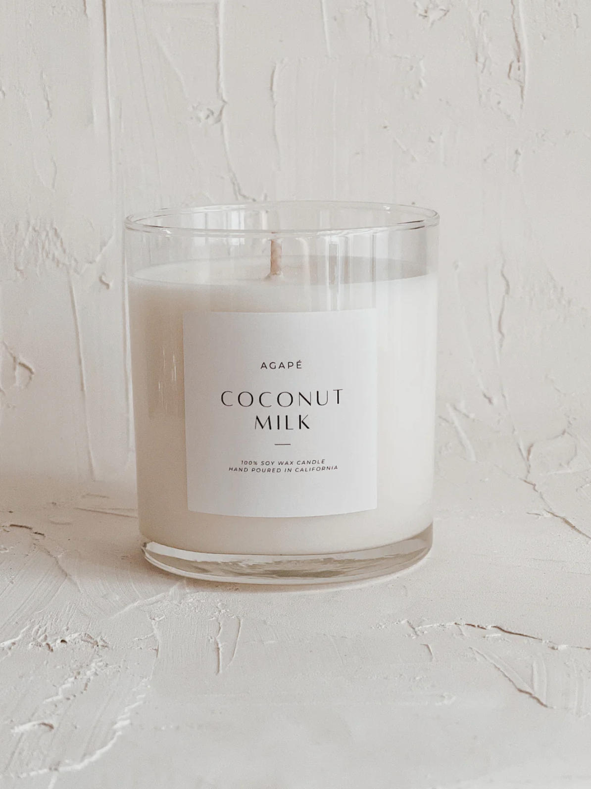 Agapé Candles - COCONUT MILK CANDLE