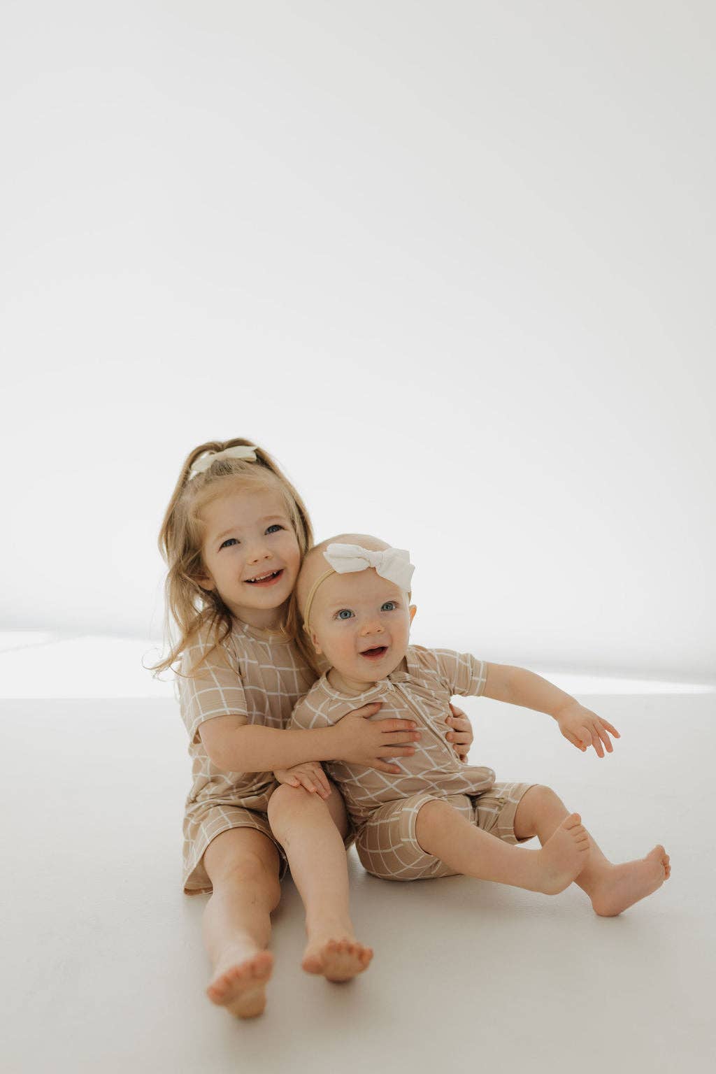 Bamboo Zip Shortie | Grid: 6-12 Months