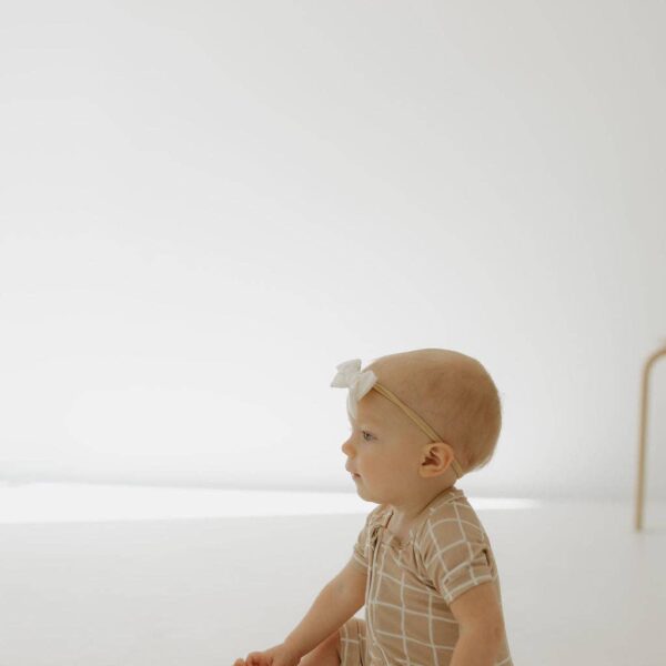 Bamboo Zip Shortie | Grid: 6-12 Months - Image 2