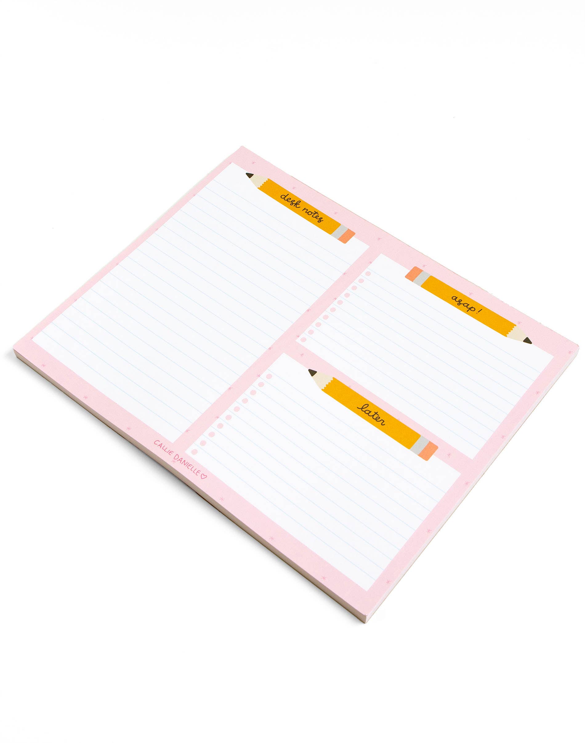 Pencil To-Do Desk Notepad
