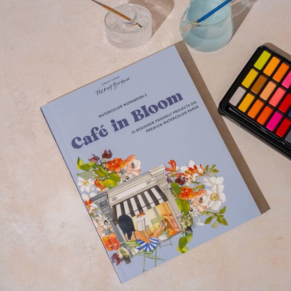 Watercolor Workbook: Café in Bloom - Image 3