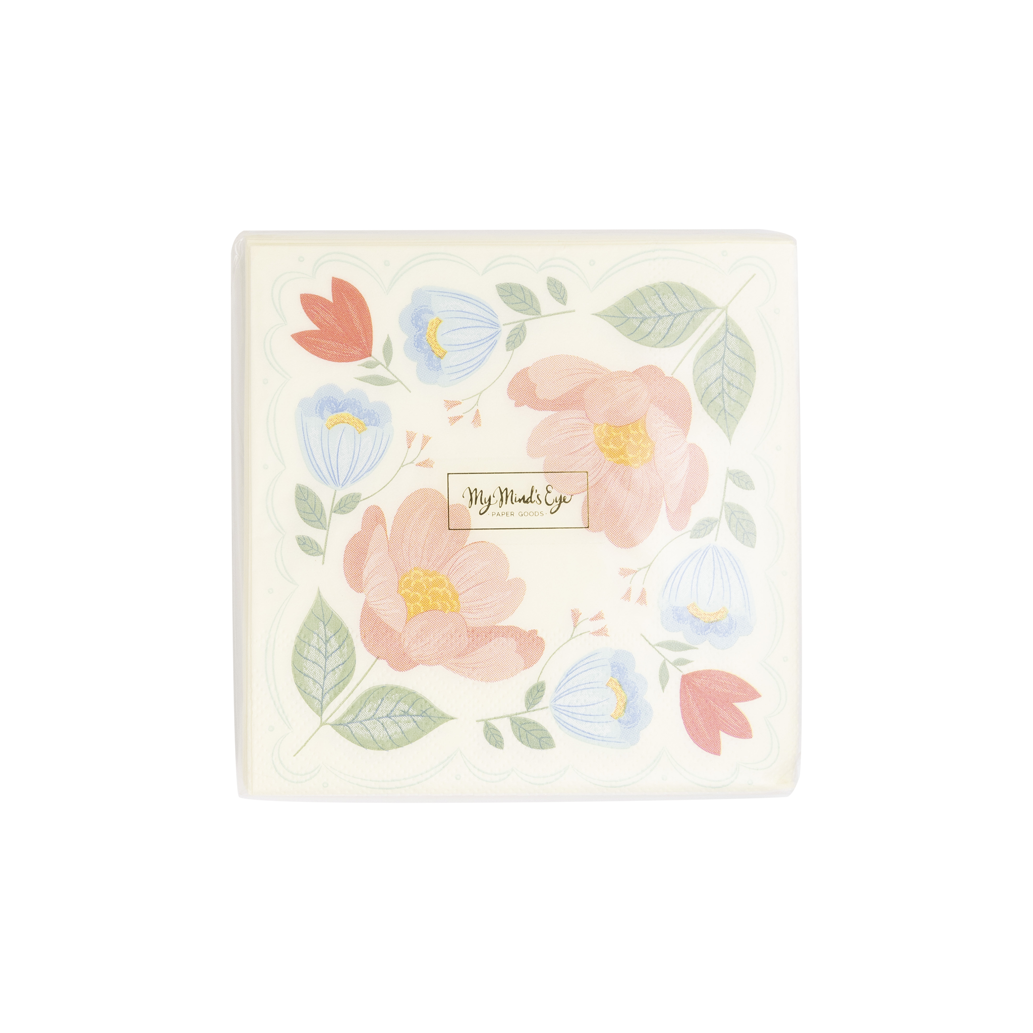 Floral Corner Napkins