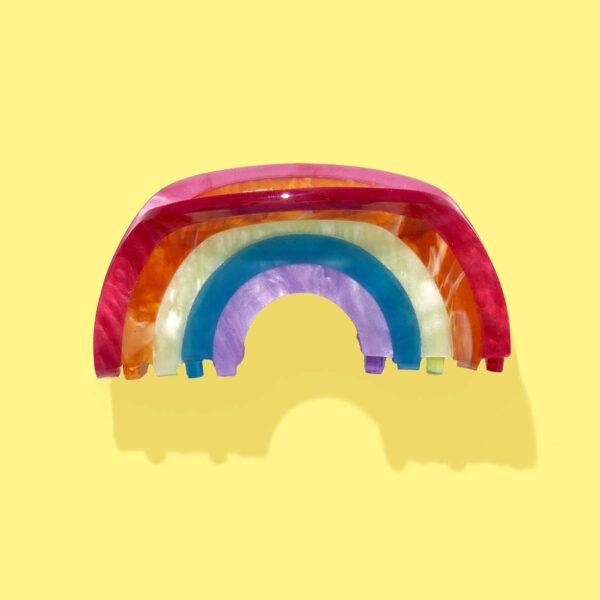 Claw Hair Clip - Medium - Rainbow