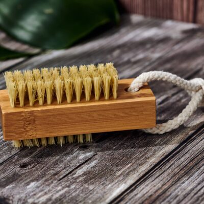 Wood Nail Brush (Plastic Free, Vegan)
