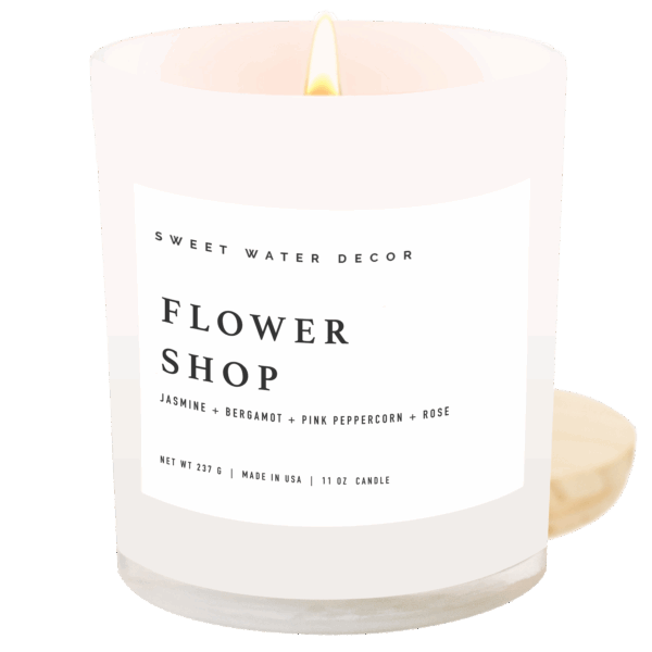 Flower Shop 11 oz Soy Candle - Image 3