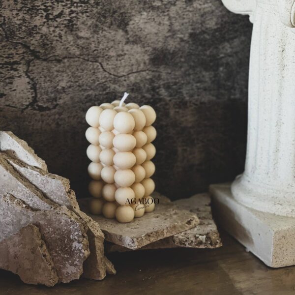 High Cube Candle Cream, Sea Salt & Orchid