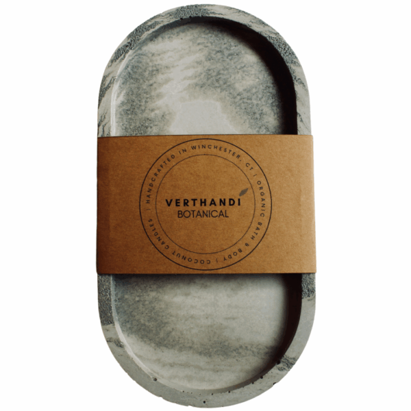 Verthandi Botanical - CONCRETE OVAL TRAY - Image 5