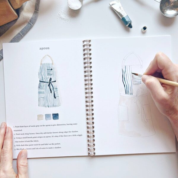 emily lex studio - Baking watercolor workbook - Image 7