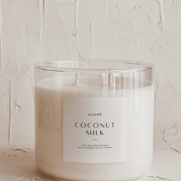 Agapé Candles - COCONUT MILK CANDLE - Image 2