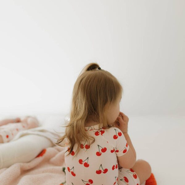 Bamboo Zip Shortie | Cherry Orchard: 18-24 Months - Image 6