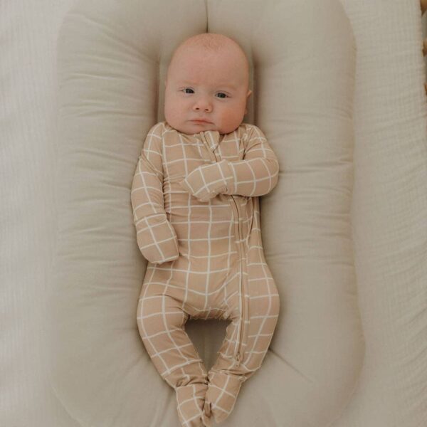 Bamboo Zip Pajamas | Grid: 12-18 Months - Image 6