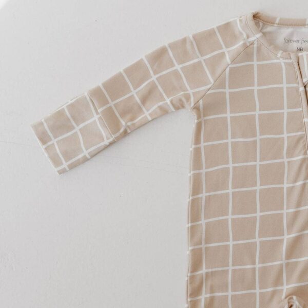 Bamboo Zip Pajamas | Grid: 12-18 Months - Image 7
