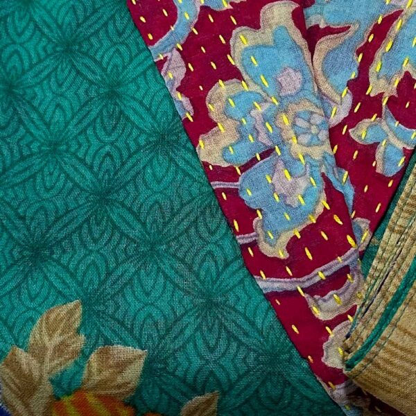 Recycled Sari Spa Bath Robe - Image 2