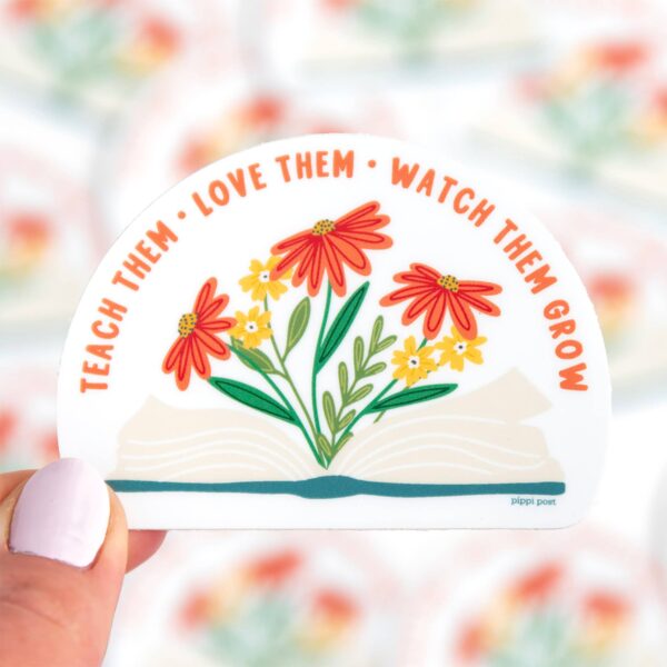 Teach Them Decal Sticker
