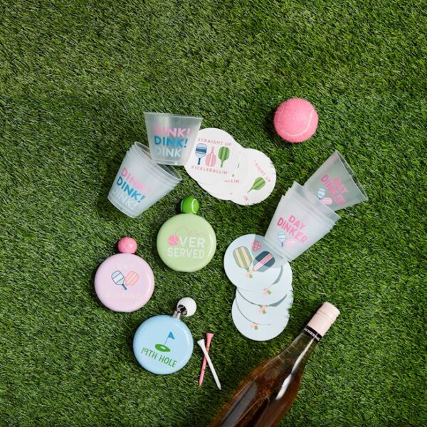 Day Drink Pickball Cup Coaster - Image 2