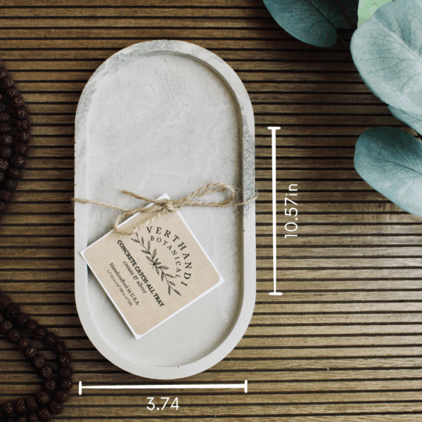 Verthandi Botanical - CONCRETE OVAL TRAY - Image 21