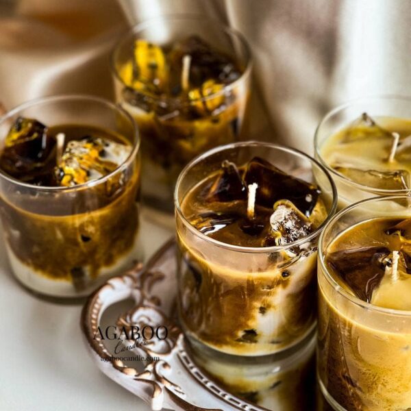 Iced Candle with Coffee Shop Scent - Image 3