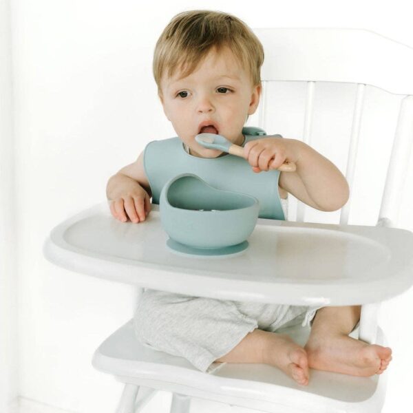 Easy Scoop Suction Bowl: Slate Blue - Image 14