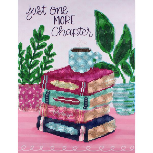 It's a Bookish Life Diamond Painting Kit: 01 Multi - Image 8