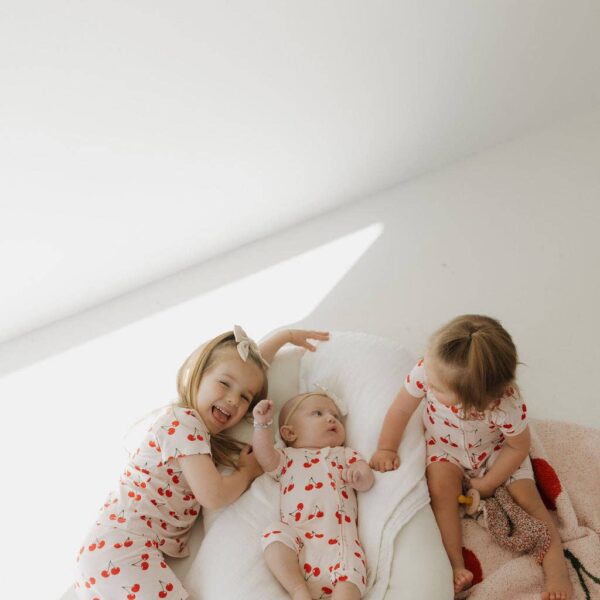 Bamboo Short Set | Cherry Orchard: 8/9 Years - Image 3