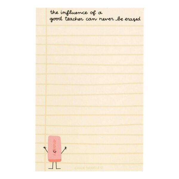 Influence Of A Good Teacher Notepad - Image 2