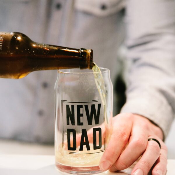 New Dad Beer Glass - Image 4
