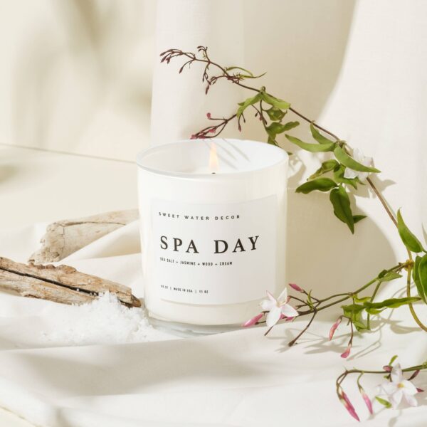 Spa Day 11 oz Soy Candle  - Image 2