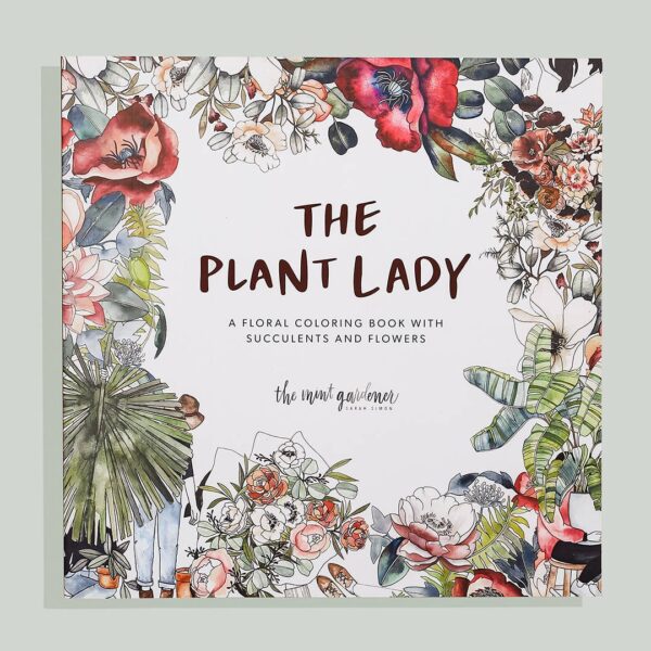 The Plant Lady: A Floral Coloring Book - Image 2