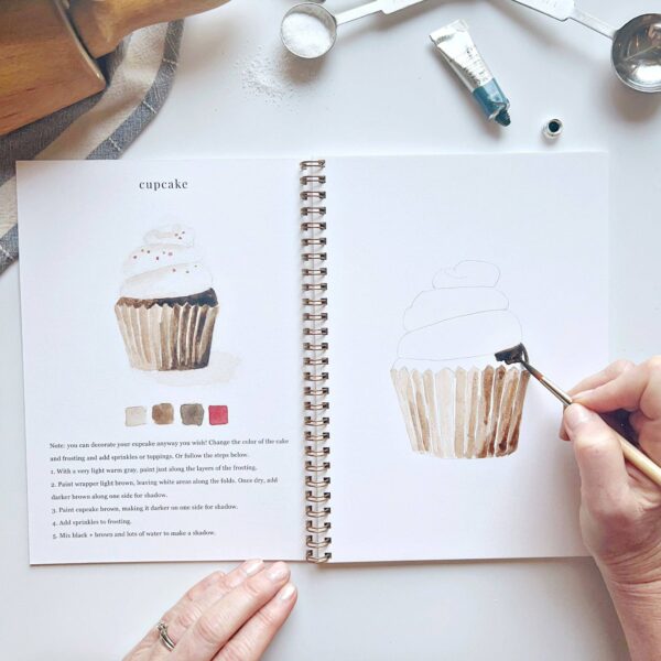 emily lex studio - Baking watercolor workbook - Image 4