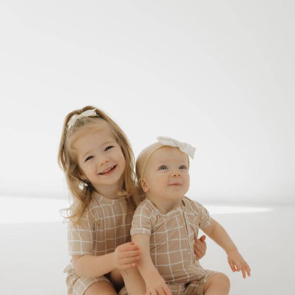 Bamboo Zip Shortie | Grid: 6-12 Months - Image 3