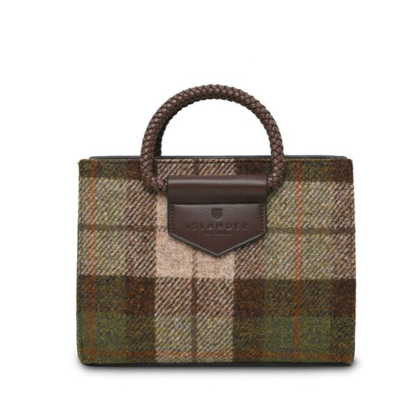 The Arran Tote: Fuchsia Tartan - Image 4