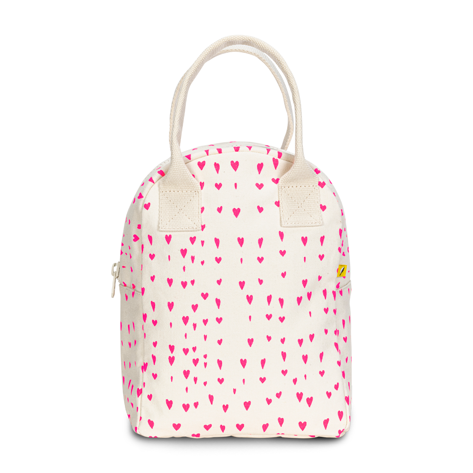 Fluf - Zipper Lunch Bag - Tiny Hearts