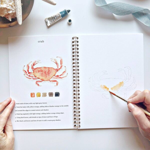 Seaside watercolor workbook - Image 5