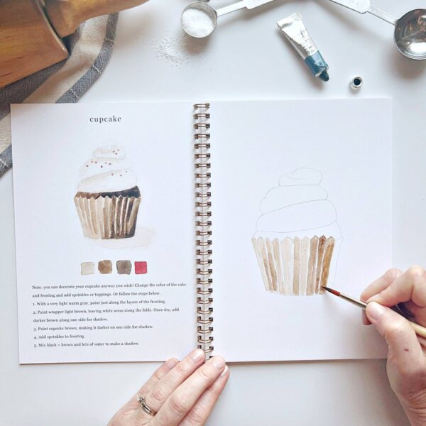 emily lex studio - Baking watercolor workbook - Image 3