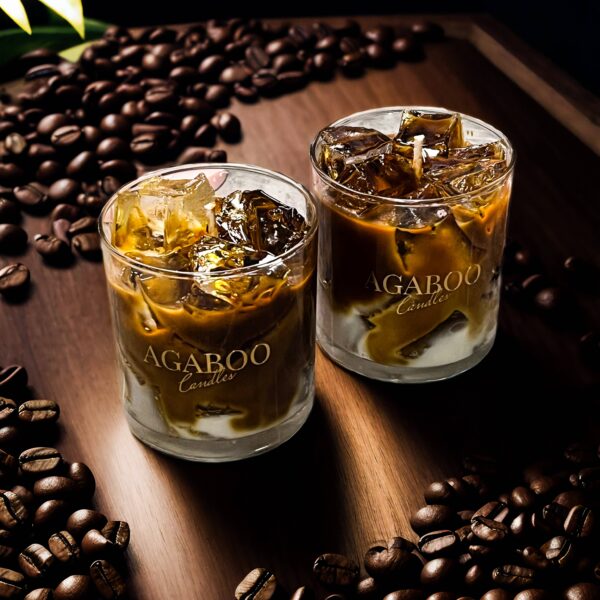 Iced Candle with Coffee Shop Scent - Image 6